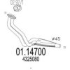 MTS 01.14700 Exhaust Pipe